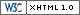 Valid XHTML 1.0